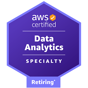 DAS-C01 AWS Certified Data Analytics - Specialty