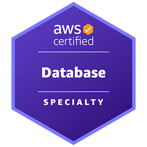 DBS-C01 AWS Certified Database - Specialty